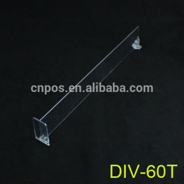 supermarket PET shelf divider for management supermarket