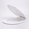 White Plastic WC Automatic Flush Toilet Seat Cover