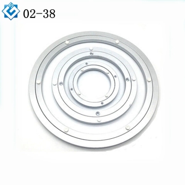 Round Glass Table Top Lazy Susan with Various Outside Diameters