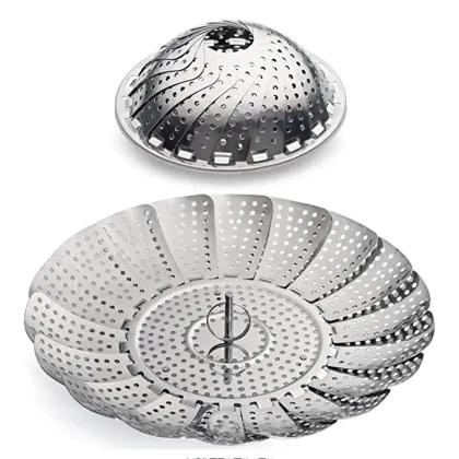 Matte Stainless Steel Steamer