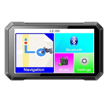 Ruihao 7 ιντσών Wince 6.0 Bt GPs για μοτοσικλέτα - αδιάβροχο με βάση αλουμινίου