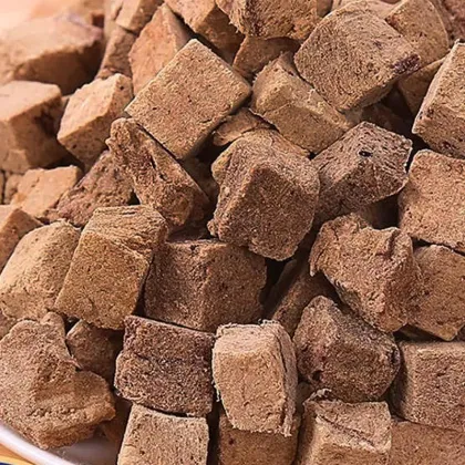 manufacturer no additives high protein 100% freeze-dried dried beef liver for pet dog food