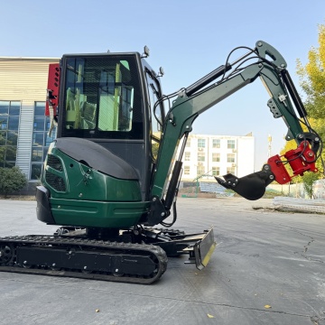Free Shipping 3.5 Ton EPA Farm New Crawler Digger with Japanese Engine