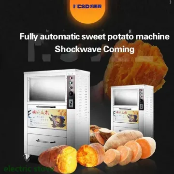 Commercial Automatic Electric Sweet Potato and Corn Oven Desktop Baking Oven for Business Use