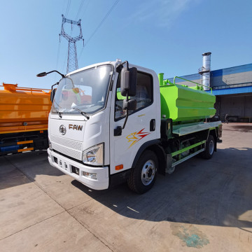 FAW 5cbm Sewage Suction Cleaning Truck