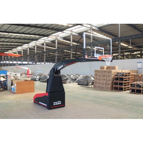 HKF-1001 FIBA Approved Electric Foldable Basketball Backstop
