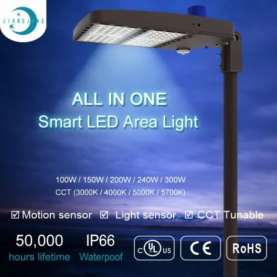 AC277-480V 300W 5000K Outdoor LED Area Light