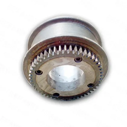 Cast Steel Crane Wheel on Rail