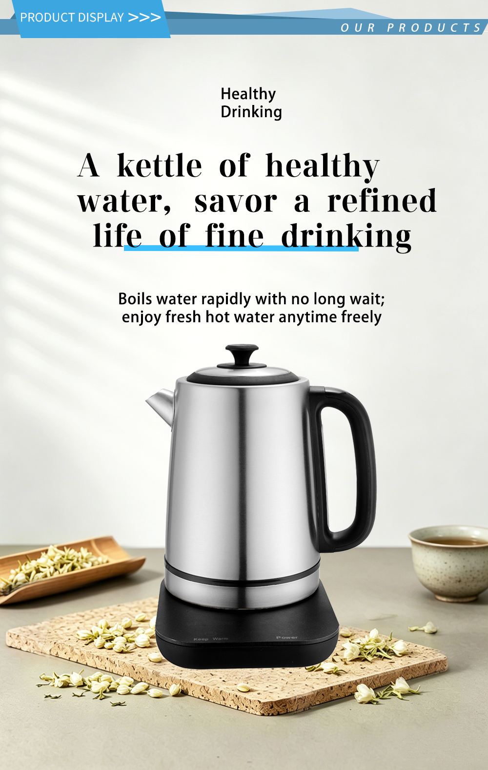 travelling kettle FK-1911-G 1