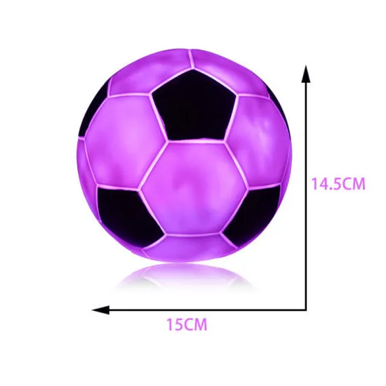 Color Changing LED Football Lamp - USB Desk Lamp for Home Decoration