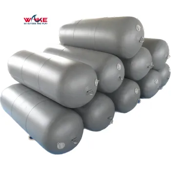 Inflatable PVC Black Bumpers for Yacht Fenders