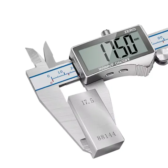 Electronic Stainless Steel Digital Vernier Caliper with Large LCD Screen
