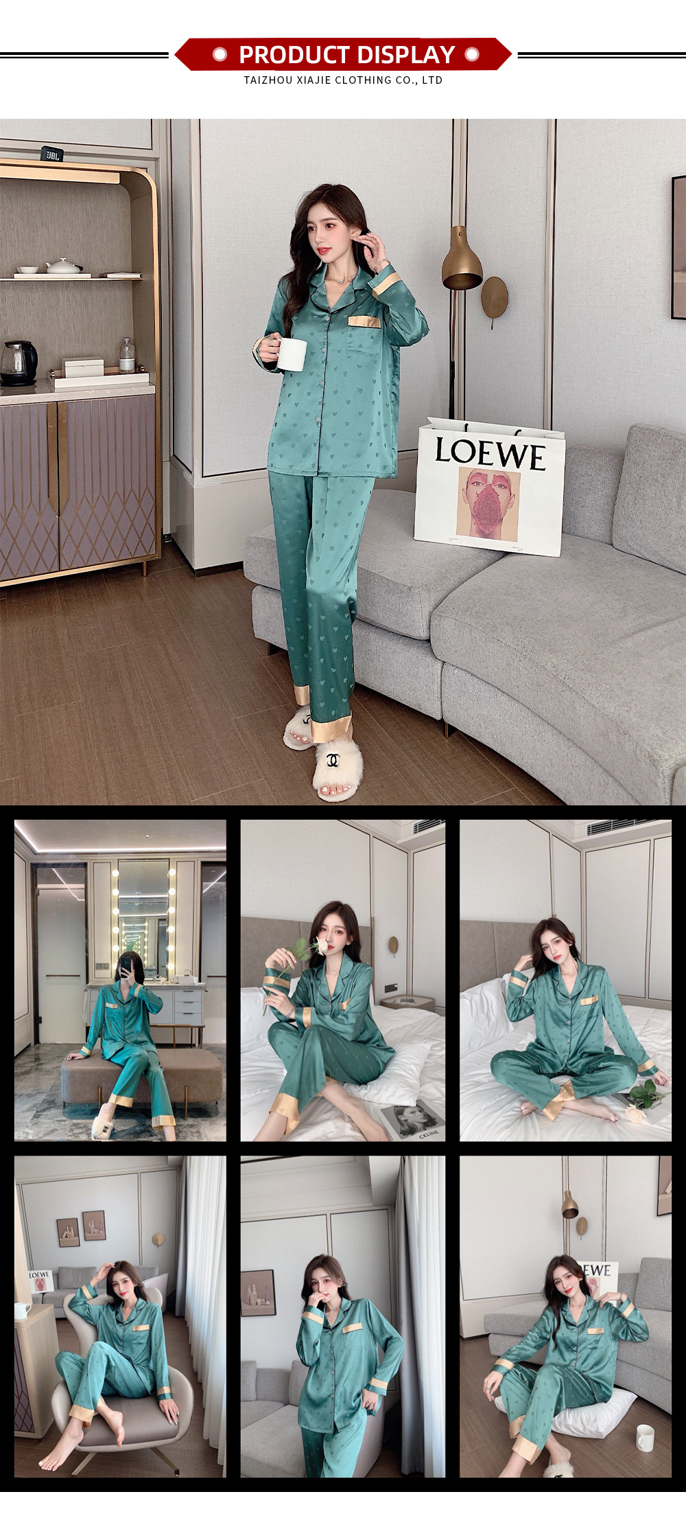 Long-sleeve Pajama Set2-10-X