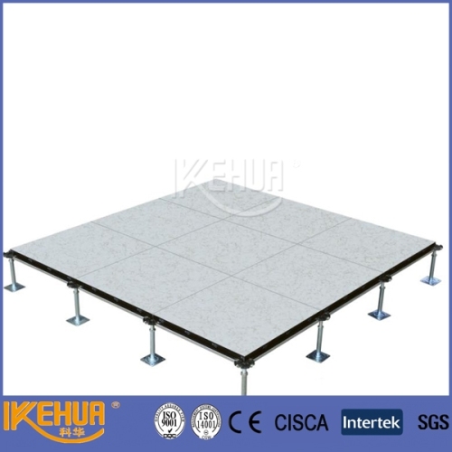 600*600*35MM calcium sulphate raised access floor system Steel Cement Panel