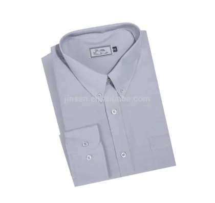 Grey Oxford Long Sleeve Uniform Shirts