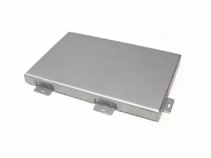 Roller-coating aluminum veneer