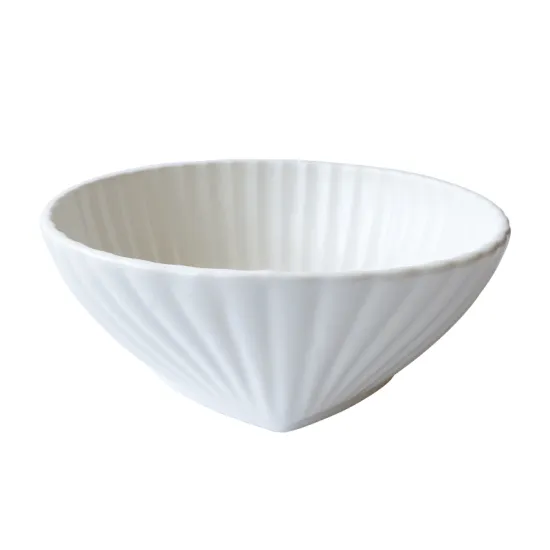 beautiful salad white bowl ceramic bowl set porcelain bowl factory dinnerware set