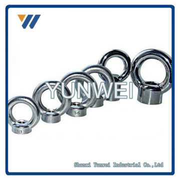 J.W. Winco 24NG49 DIN582 Lifting Eye, M24, Steel High Quality DIN582 Type Eye Nut