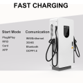 60kw dc ev चार्जिंग पाइल ग्राउंड-माउंटेड डबल गन