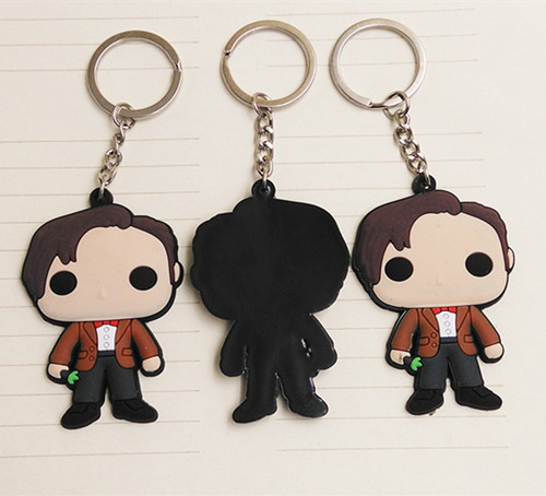 Promotional Cartoon Shape PVC Keyring 2