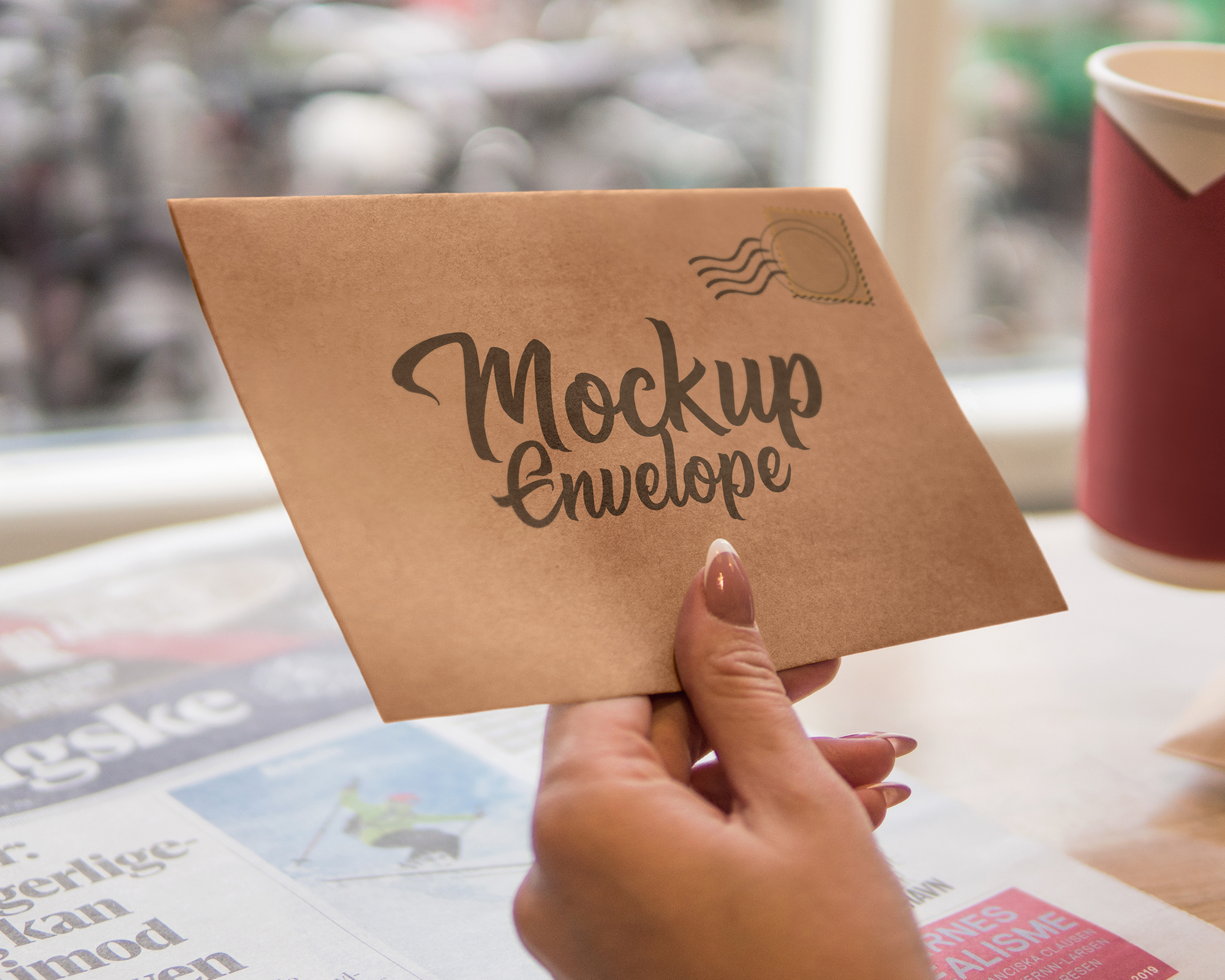 Elegant Small Envelope for Personal Letters