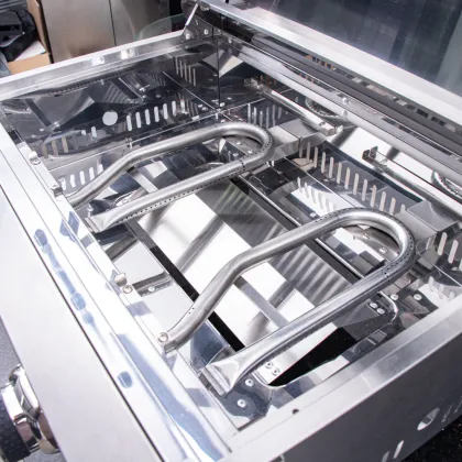 Built-In Gas Outdoor Beefmaster BBQ Grill and Smoker