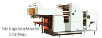 Yplalh Folio Single Color Sheet-fed Offset Press For Printing Wall Calendars