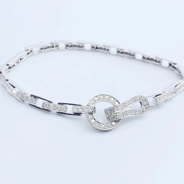Stunning Luxury Lab-Grown Diamond Bracelet in 9k/18k Gold: The Ultimate Gift for Special Occasions