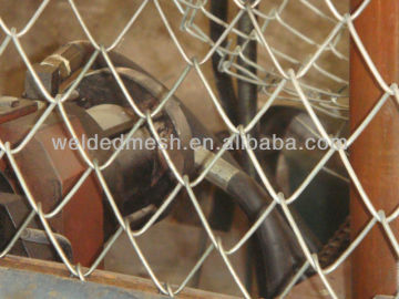 Hot sale PVC coated chain link wire mesh fence
