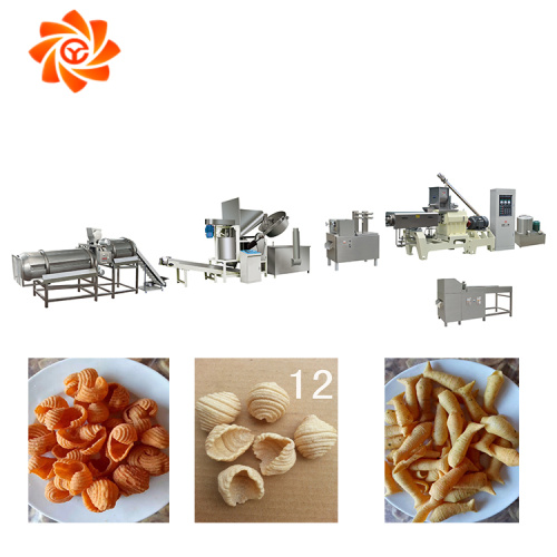 Snack Food Bugle Chips Machine Doritos equipment fried snack food bugle chips machine Factory