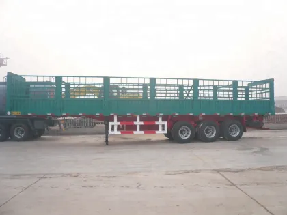 Hongtai Tri-Axle Cargo Semi-Trailer