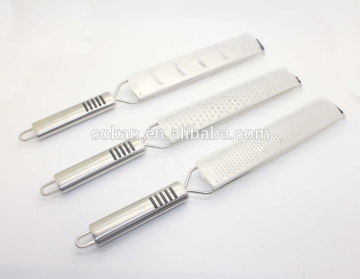 kitchen tool LFGB stainless steel blade coconut grater Vegetable Slicer safety Zester Grater