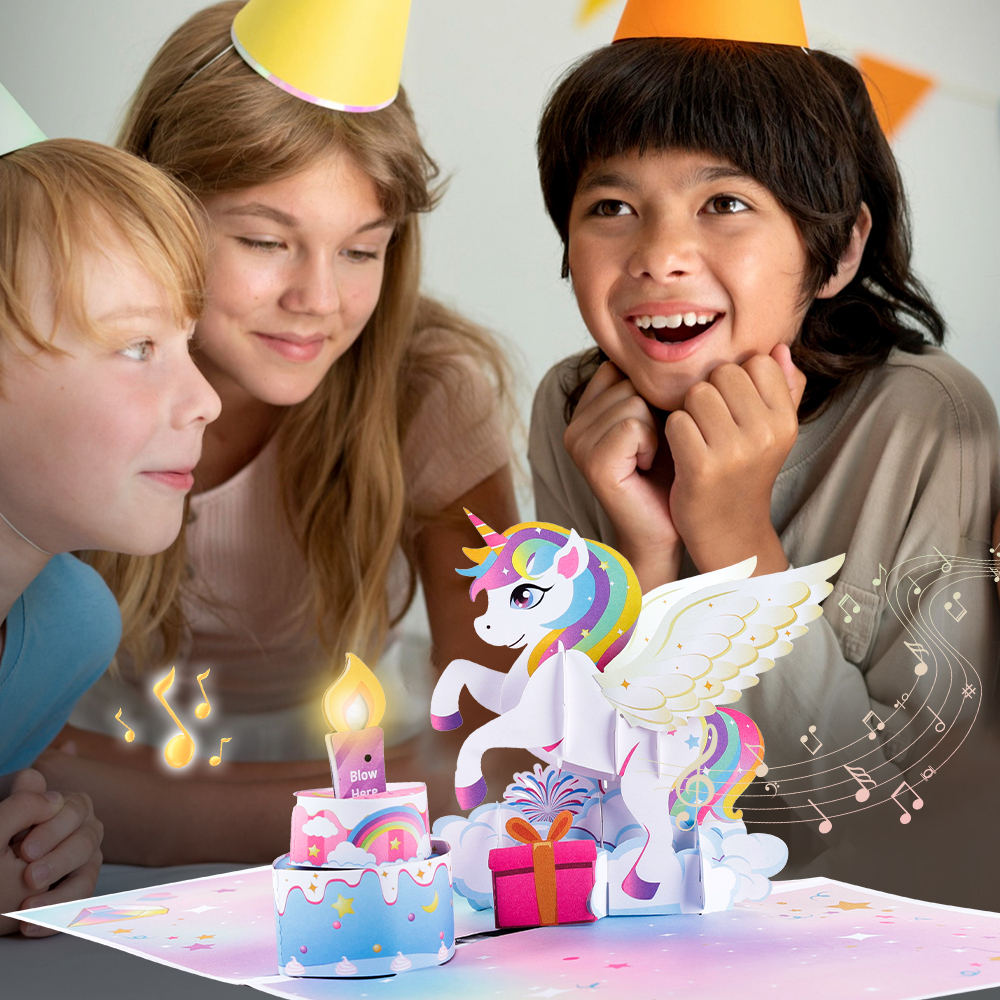 Birthday Pop Up Music Card