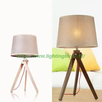 Modern Wood Table Lamp/Reading Light/ Bedroom Wood Table Lamps