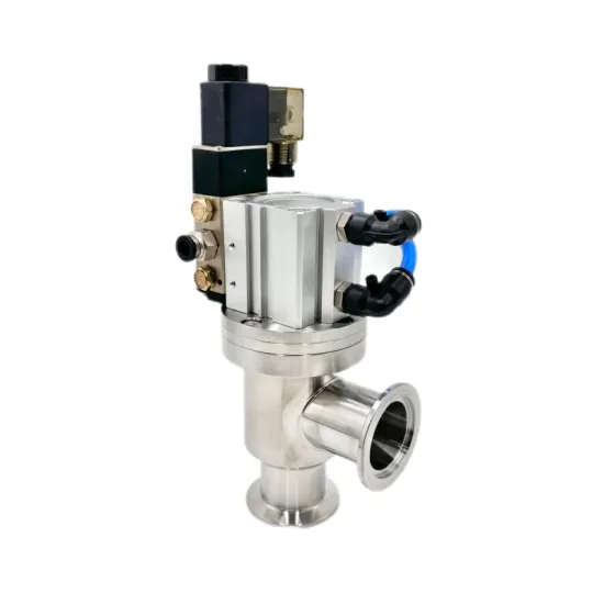 Pneumatic Actuator Stainless Steel Vacuum Valve