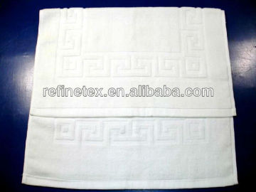 hotel jacquard bath mat