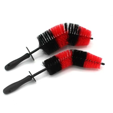 Long Reach Soft Bristle Brush for Motorcycles and Cars: Wheel Rim and Tire Cleaner Detailing Tool