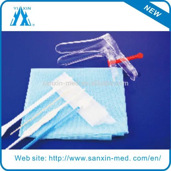 Factory price vaginal examination set for sale with CE ISO