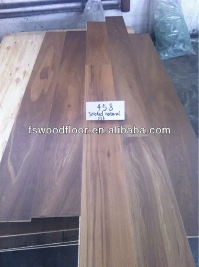 Smoked oak natural oiled oak parquet flooring