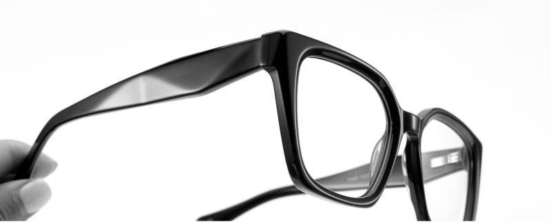 cat-eye gradient acetate optical glasses ME2028 detail
