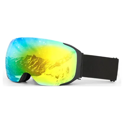 Best Selling Custom Magnetic Anti-Fog OEM ODM Snow Ski Goggles with UV400 Protection