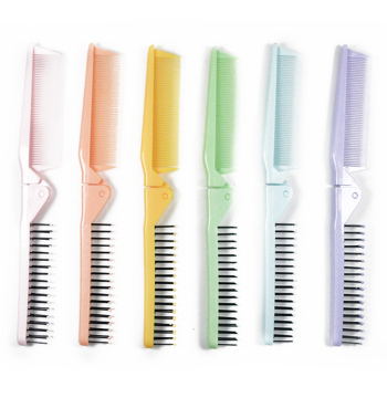 Portable Folding Fashion Hair Brush - Multifunctional Design