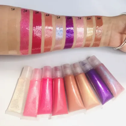 Private Label 9-Color Moisturizing Lip Gloss