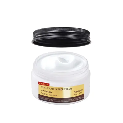 Korean Hot Sell Whitening Moisturizing Collagen Facial Cream with Snail Mucin