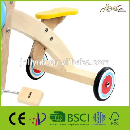 Cute Kids Wooden Ting Trikes for Child Walking Toy