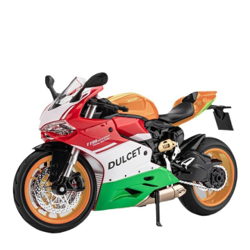 Ducati 1199 Alloy Motorcycle Racing Model in 1:12 Scale: A Premium Diecast Collection Ornament with Base