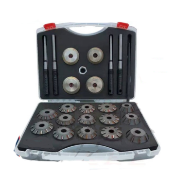 52-62mm Carbide Valve Seat Cutters Upgrade Kit for Heavy Truck Engine Repair