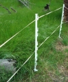 Poste de cercas eléctricas para animales salvajes