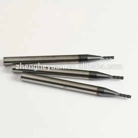 industrial deliver solid coating tools carbide end mill set-ZHY