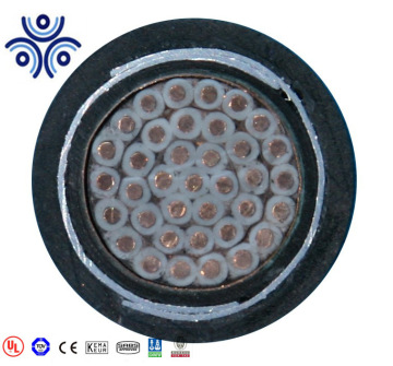 5*1.5mm2 Copper Conductor PVC Insulated, PVC Sheathed, Copper Tape Steel Tape Armored Control Cable 450/750V